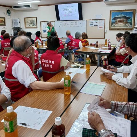 防災ワークショップ「地震編タイムライン」2024